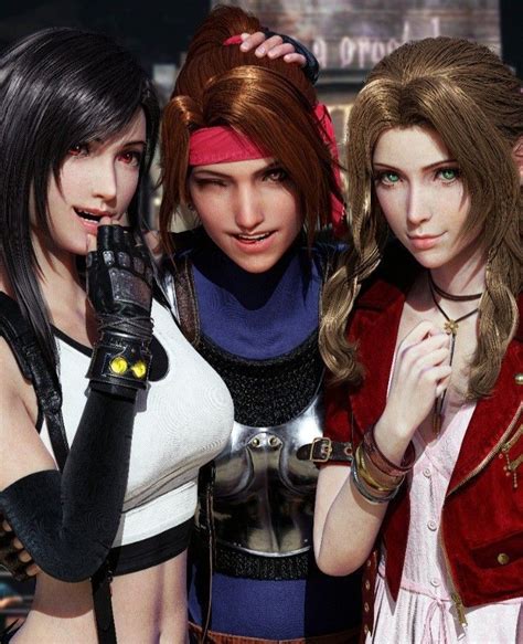 aerith|Tifa got overshadowed by Aerith and Yuffie.